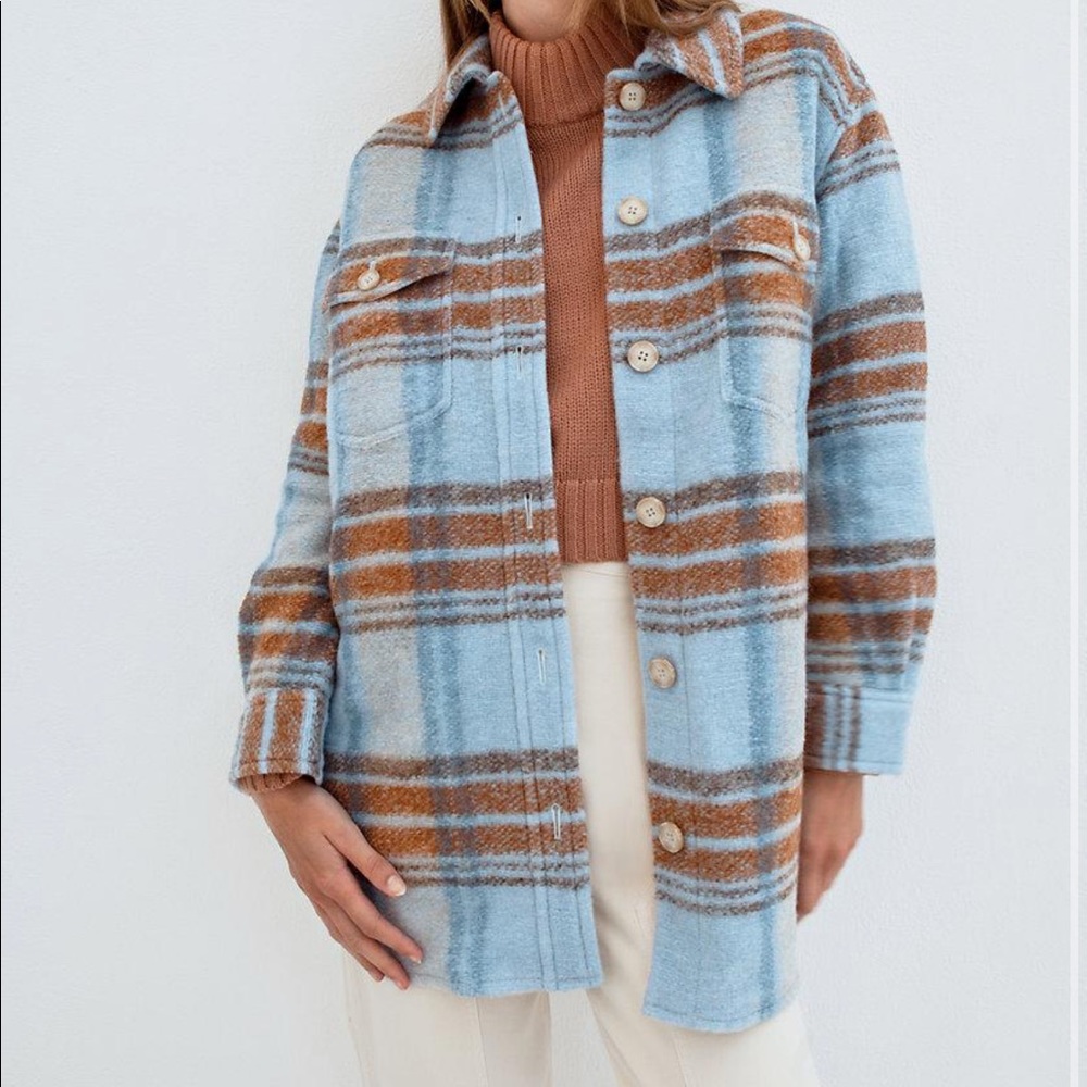 Aritzia Wilfred Free Ganna Shirt Jacket